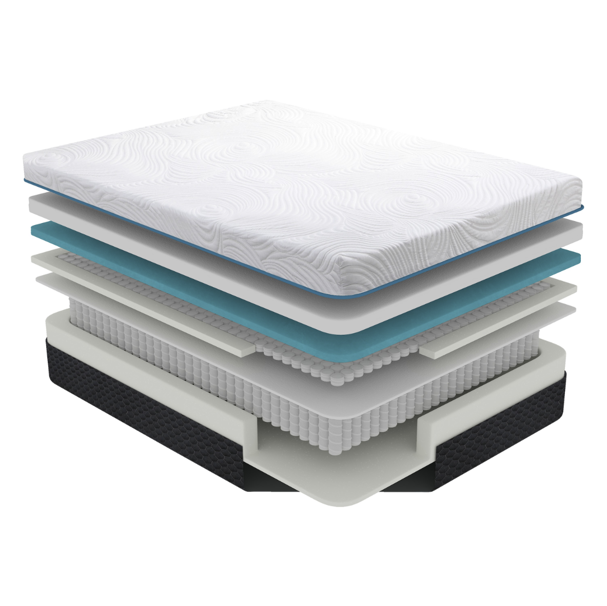 Joy 14" Queen Latex Microcoil Hybrid Mattress