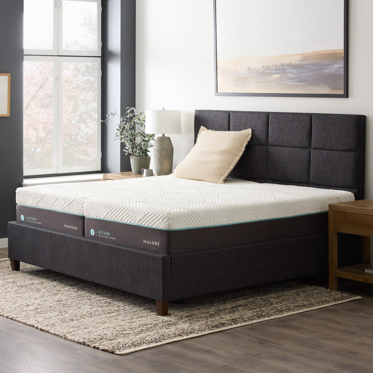 Malouf Ascend 14" CoolSync™ Hybrid Mattress