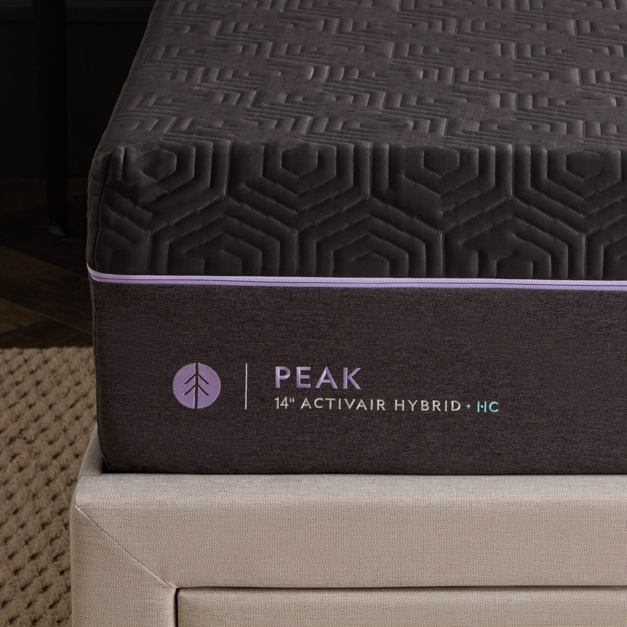 Malouf Peak 14" ActivAir™ Hybrid HYPERCHILL™ COVER Mattress