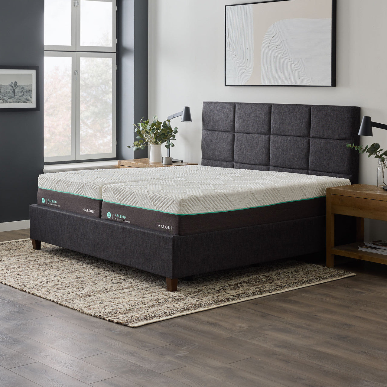 Malouf Ascend 14" AeroFlex™ Hybrid Mattress