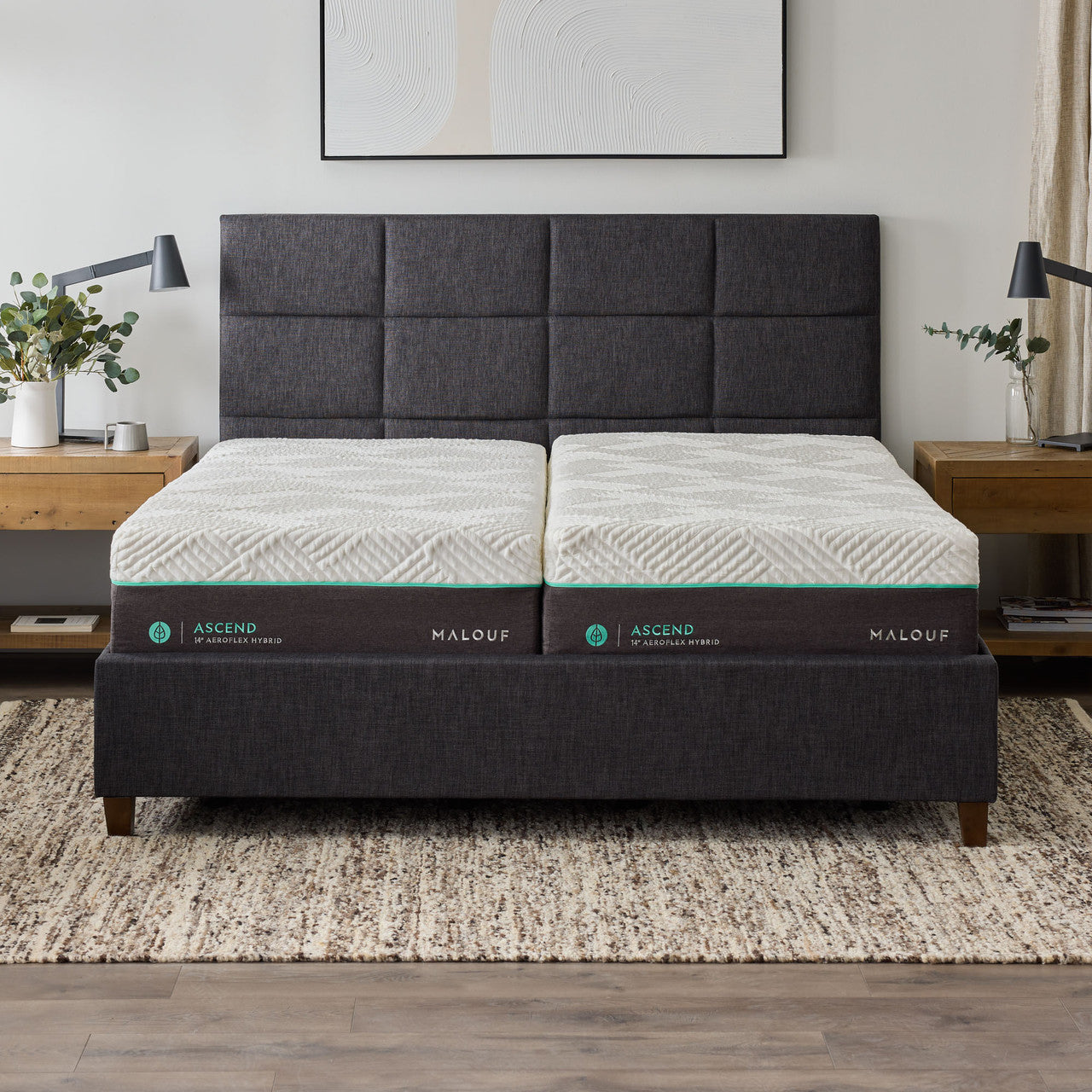 Malouf Ascend 14" AeroFlex™ Hybrid Mattress